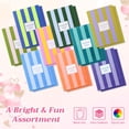 thumbnail image 3 of 144 Pcs Palm Beach Thank You Cards With Envelopes & Stickers Bulk  9 Striped Designs 3.5 X 5 Decor Notes Blank Greeting Sheets For Handwritten Messages Gratitude Gifts, 3 of 7