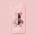 thumbnail image 1 of Funda de silicona suave con diseño de oso para iPhone, carcasa transparente de lujo a la moda para modelos 14 Pro Max, 13, 12, 11 Pro Mini, XR, XS, X, 8, 7, 6, 6S Plus, SE 2020 Fivean unisex, 1 of 2