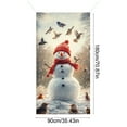 thumbnail image 3 of 35 X 71 Inch Christmas Door Cover - Christmas Day Door Decoration - Festival Party Decoration, 3 of 6