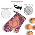 thumbnail image 5 of XMXT Waterproof Oven Mitts and Pot Holders Sets, Cute Goldfish Pattern Sets Kitchen Cooking Heat Resistant, 4 Pcs, 5 of 8