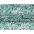thumbnail image 4 of oneOone Velvet Light Mint Green Fabric Geometric & Floral Texture Sewing Craft Projects Fabric Prints By Yard 58 Inch Wide, 4 of 5