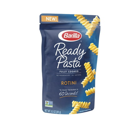 Barilla Ready Pasta Fully Cooked Rotini 8.5 OZ (Pack of