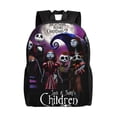 thumbnail image 1 of The Nightmare Before Christmas Backpack Laptop School Bag College Student Satchel Lightweight Basic BackpackFor A, 1 of 1