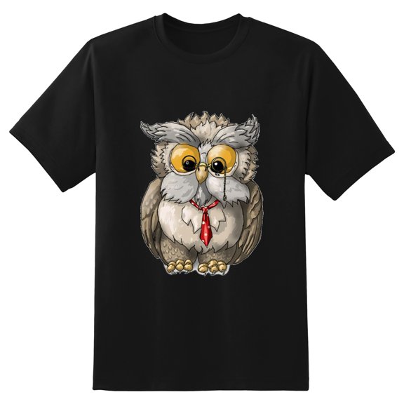 Men's Graphic TeeOwl (14) Letter Print T-Shirts Round Neck Short Sleeves Sizes XS-5XL Summer Daily Casual Tops