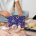 thumbnail image 2 of Makeup Bag - anchor starfish Swim ring Dark Blue Cosmetic Bag Portable Travel Toiletry Bag for Women Small Make Up Organizer Bag Zipper Pouch Travel Essentials, 2 of 8