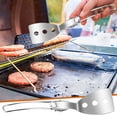 thumbnail image 1 of VBXOAE Portable Folding Stainless Steel Spatula for Camping and Outdoor Cooking High Durability,Easy to Clean,Suit for Travel with Heat Resistant Design, 1 of 8