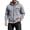 Gray, variant on hoksml Men's Zip Up Hoodie Jacket Long Sleeve Solid Hooded Sweatshirt with Zipper Pocket for Daily Casual Fall Comfort