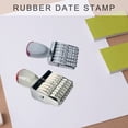 thumbnail image 6 of Number Stamp Business Stamp Roller Office Stamp Rolling Number Stamp Date Stamp Multifunction Rubber Stamp, 6 of 8