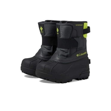 Columbia Bugaboot Celsius Strap Kids 10C Black Mid Calf Snow Boots YC5280-011