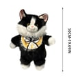 thumbnail image 3 of Leodye 1PCS Ragdoll Backpack Toy Cute Kitty Double Shoulder Bag Design Girls Lovely Kitty Doll Plush Backpack Toy, 3 of 7