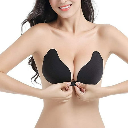 

UDAXB Lingerie Women Sticky Bra Strapless Backless Bra Self Adhesive Bra Push Up Bra