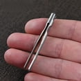 thumbnail image 4 of MATROOY 1 PC Small Titanium Alloy Tweezer Portable Tweezer 59MM/2.32" Pocket EDC Tool, 4 of 7
