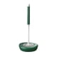 thumbnail image 1 of Escobilla de baño con soporte de secado de pie, limpieza de 360  degree, tamaño compacto, cepillo de limpieza de baño, estropajo de inodoro para baño RV Verde con base, 1 of 9