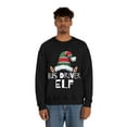 thumbnail image 4 of Bus Driver Elf Unisex Sweatshirt, S-2XL Christmas Holidays Xmas Elves, 4 of 9