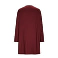 thumbnail image 6 of WDDDD Women's Long Sleeve Flowy Nightgown Sleepshirt M, 6 of 7