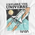 thumbnail image 2 of NASA T-Shirt Explore The Universe Unisex Graphic Tee for Men & Women, 2 of 7