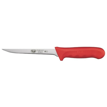 

6 Boning Knife Red PP Handle Narrow Pack of 12