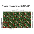 thumbnail image 3 of Homewish Merry Christmas Fabric by the Yard 1 Yard,Cartoon Cant Cane Home Decor Fabric by the Yard,Red Christmas Stocking Sewing Fabric For Girls Kids,Microfiber Bedroom Decor, 3 of 6