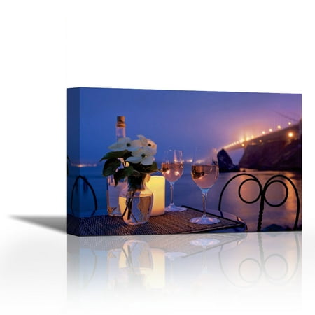Dream Cafe Golden Gate Bridge 7 Contemporary Fine Art Giclee On Dream Cafe Golden Gate Bridge 7 Contemporary Fine Art Giclee On Canvas Gallery Wrap Wall Décor Painting 36 X 24 Inch Ready To Hang