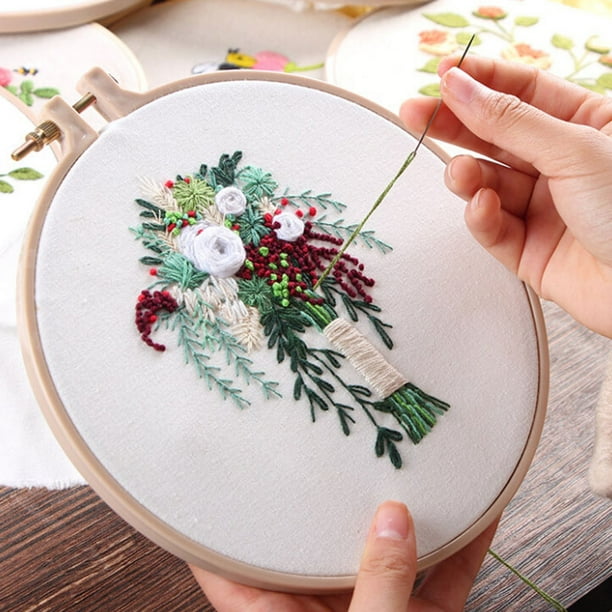 Diy Ribbon Flowers Embroidery Set Beginner Needlework Kits Cross Stitch Series Arts Crafts Sewing Decor Diy Ribbon Flowers Embroidery Set Cross Stitch Beginner Needlework Kits Walmart Com Walmart Com