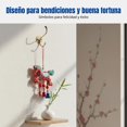 thumbnail image 4 of Abbraccia Saquito colgante festivo, caballo bordado diseño chino, bolsa auspiciosa con cascabel y borla, decoración de Año Nuevo, 4 of 6