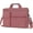 Dusty Rose, variant on MOSISO 15 16 inch Laptop Shoulder Bag with Handle Messenger Bag for Travel and Business, Black