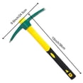 thumbnail image 5 of Pickaxe Mattock Hoe Heavy Duty Gardening Hand Pick, 5 of 5