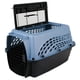 thumbnail image 3 of Petmate 21231 Caseta de dos puertas para mascotas, Azul perla/ Marrón, 24.05 x 16.75 x 14.5, 3 of 5