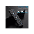 thumbnail image 2 of Hub Concentrador Multi Contacto Usb 7 Puertos Switch Negro, 2 of 4