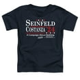thumbnail image 2 of Seinfeld Election Tee Kids T Shirt (4) for Youth Toddler Boys and Girls, Navy, 2 of 5