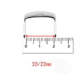 thumbnail image 2 of 2pcs 20/22mm Watch Accessories Bracelets Silver Gold Black Buckle Stainless Steel Watch Clasp Strap Buckle GOLD 2PCS 22MM, 2 of 8
