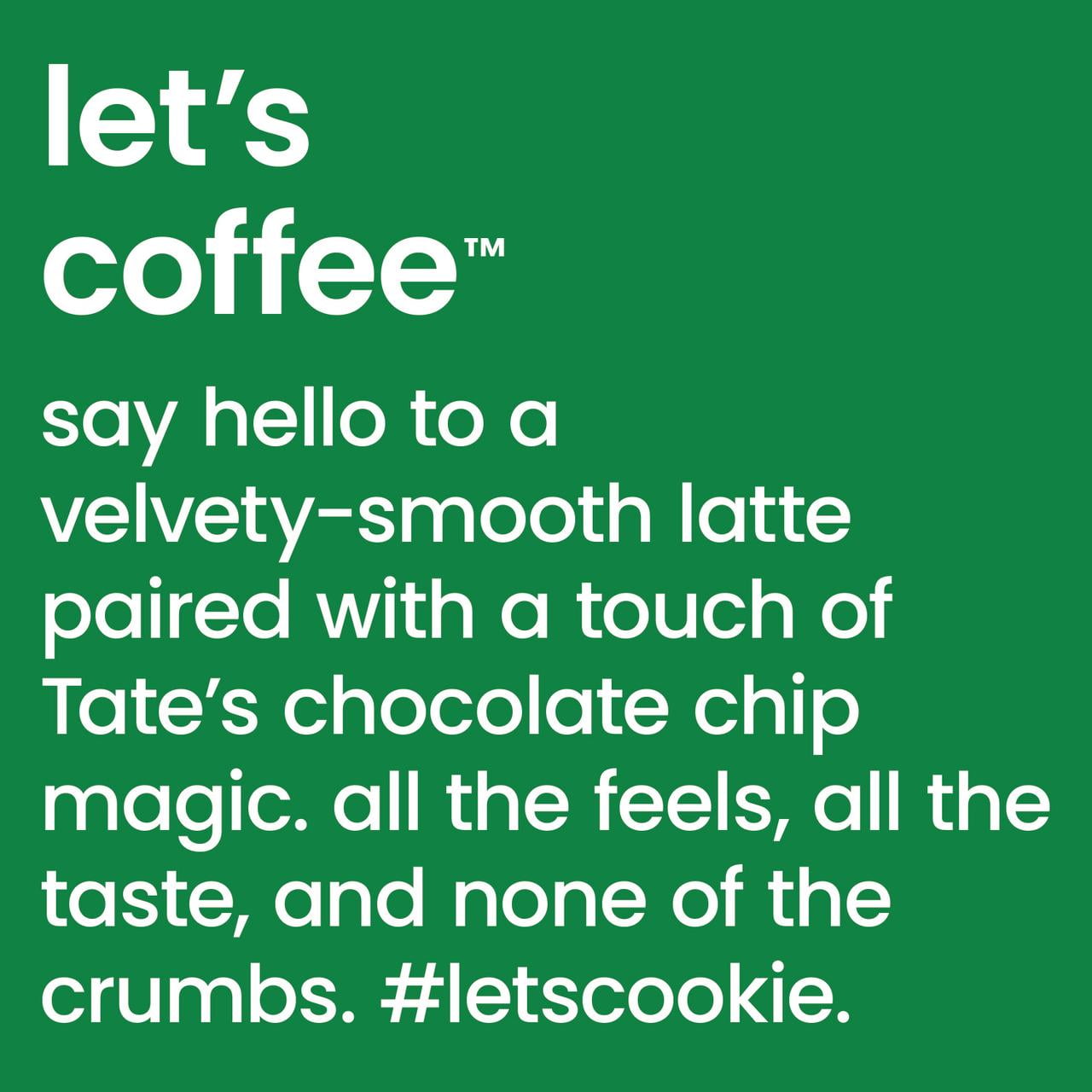 (6 pack) Happy® Coffee - Chocolatey Chip Cookie + Tate'S Bake Shop Latte - Limited Edition