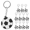 thumbnail image 1 of KAKOWELY 12 piezas de llaveros colgantes de fútbol para fiestas de fútbol, adornos para bolsos, colgantes para llaves, 1 of 4