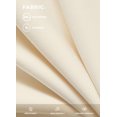 thumbnail image 3 of Pantalones de trabajo Willit de pierna ancha y cintura alta para mujer, color blanco roto, 3 of 5