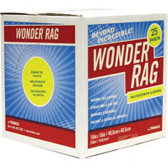 Trimaco 83625 Microfiber Wonder Rag 16 x 16 in.