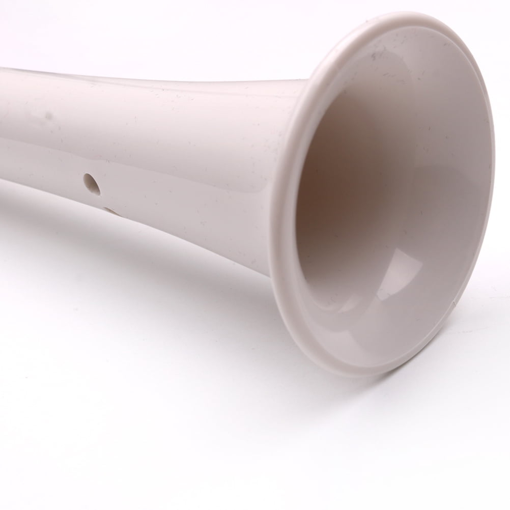 OFFIGAM Little Saxophone 8 Hole Pocket Saxophone White Portable Woodwind Instrument