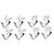 thumbnail image 1 of Abrazaderas de soporte de resistencia BLESIY 8 piezas con clip de mantel fuerte, 1 of 8