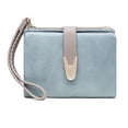 thumbnail image 1 of Monedero de estilo corto para mujer, monedero lateral suave de PU esmerilado, 1 of 5