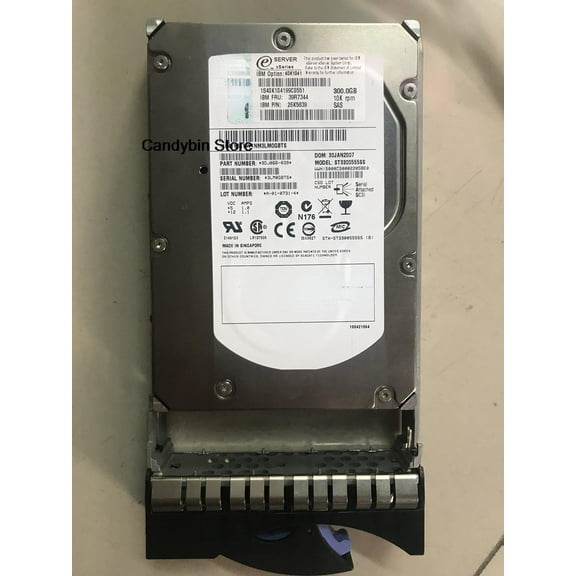 40K1041 39R7344 26K5839 300G 10K SAS 3.5 X3400 X3650 hard disk