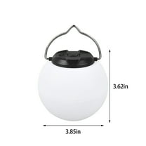 Rvasteizo Round Mini Rechargeable Tent Camping Lights Led Outdoor Emergency Lighting Home Ambient Camping Lights Tent Lights