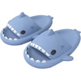 thumbnail image 1 of 2022 Diapositivas de tiburón unisex, zapatillas de animales de dibujos animados Sandalias de tiburón mullidas Novedad Zapatillas de nube de tiburón Parejas de verano antideslizantes Zapatos de tiburó TUNC Sencillez, 1 of 5