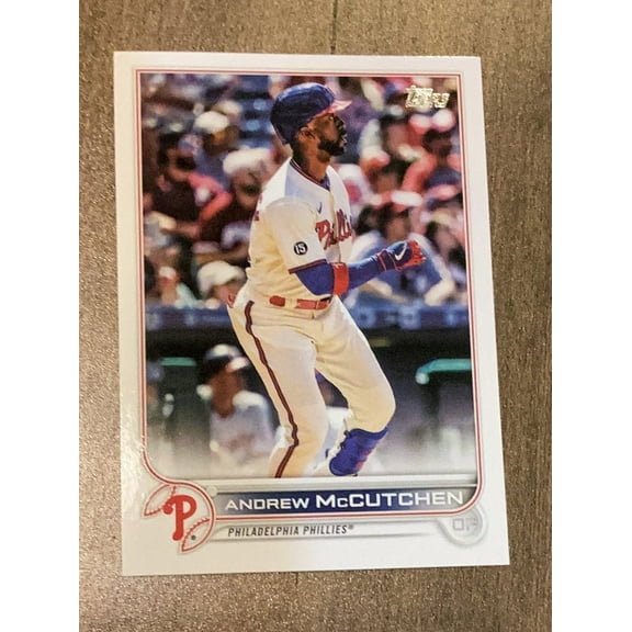 Andrew McCutchen Philadelphia Phillies MLB 2022 Topps 655