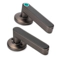 thumbnail image 4 of Cerradura de puerta con huella dactilar, cerradura de manija con contraseña inteligente para TUYA Smart APP Home Hotel OfficeBlack, 4 of 9