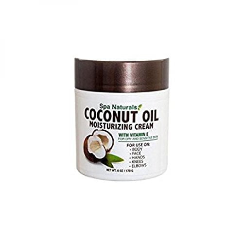 spa naturals coconut oil moisturizing cream walmart