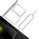 thumbnail image 4 of Reemplazo del soporte de la bandeja de la tarjeta de memoria SIM para el teléfono móvil LG G5 LS992 LS987 H820 (plata), 4 of 10