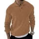 thumbnail image 5 of Suéter de solapa europeo y americano para hombre, suéter de punto de manga larga ajustado y urbano de moda para otoño, 5 of 5