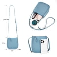 thumbnail image 4 of Bolso Montaña West MWC-077BL Pequeño Ligero de Cuero Vegano, 4 of 6