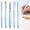 A, variant on Retractable Gel Pen, Transparent Black Barrel, 0.5mm Tip Style G, Aluminum Alloy Clip, Quick Dry Non-Blot Ink