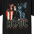 thumbnail image 2 of AC/DC Flag Black T-Shirt-XXL, 2 of 3