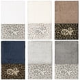 thumbnail image 2 of Linum Home Textiles 100% Turkish Cotton April Embellished Hand Towel, 2 of 3